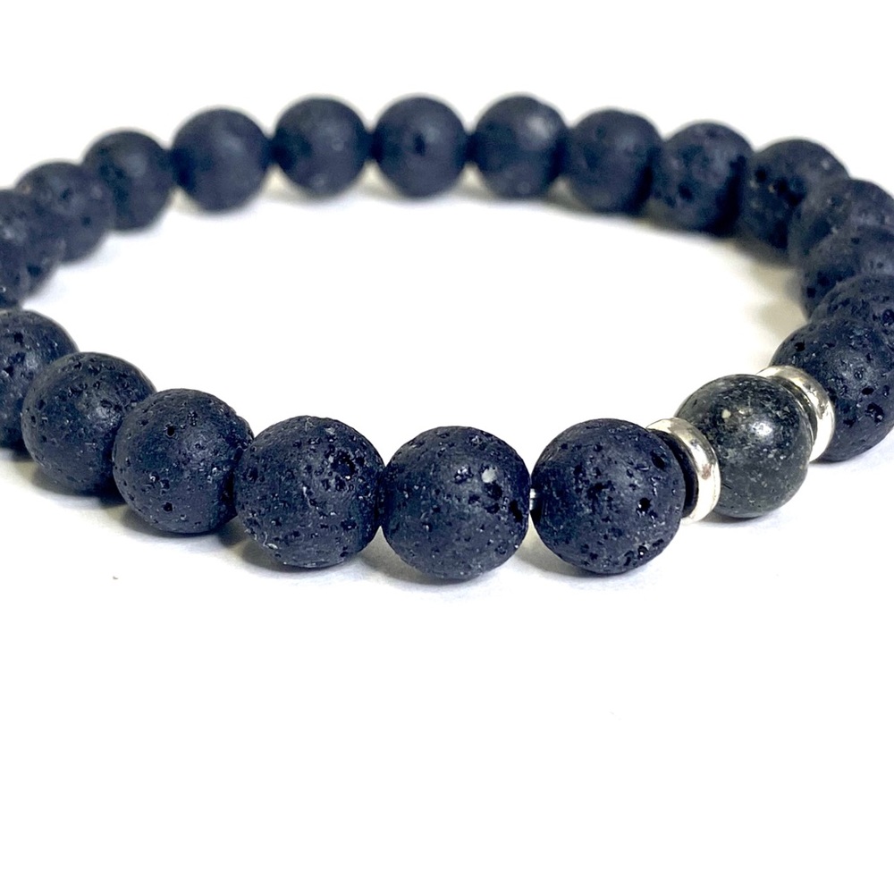 NWOT LAVA BEAD BRACELET 🖤